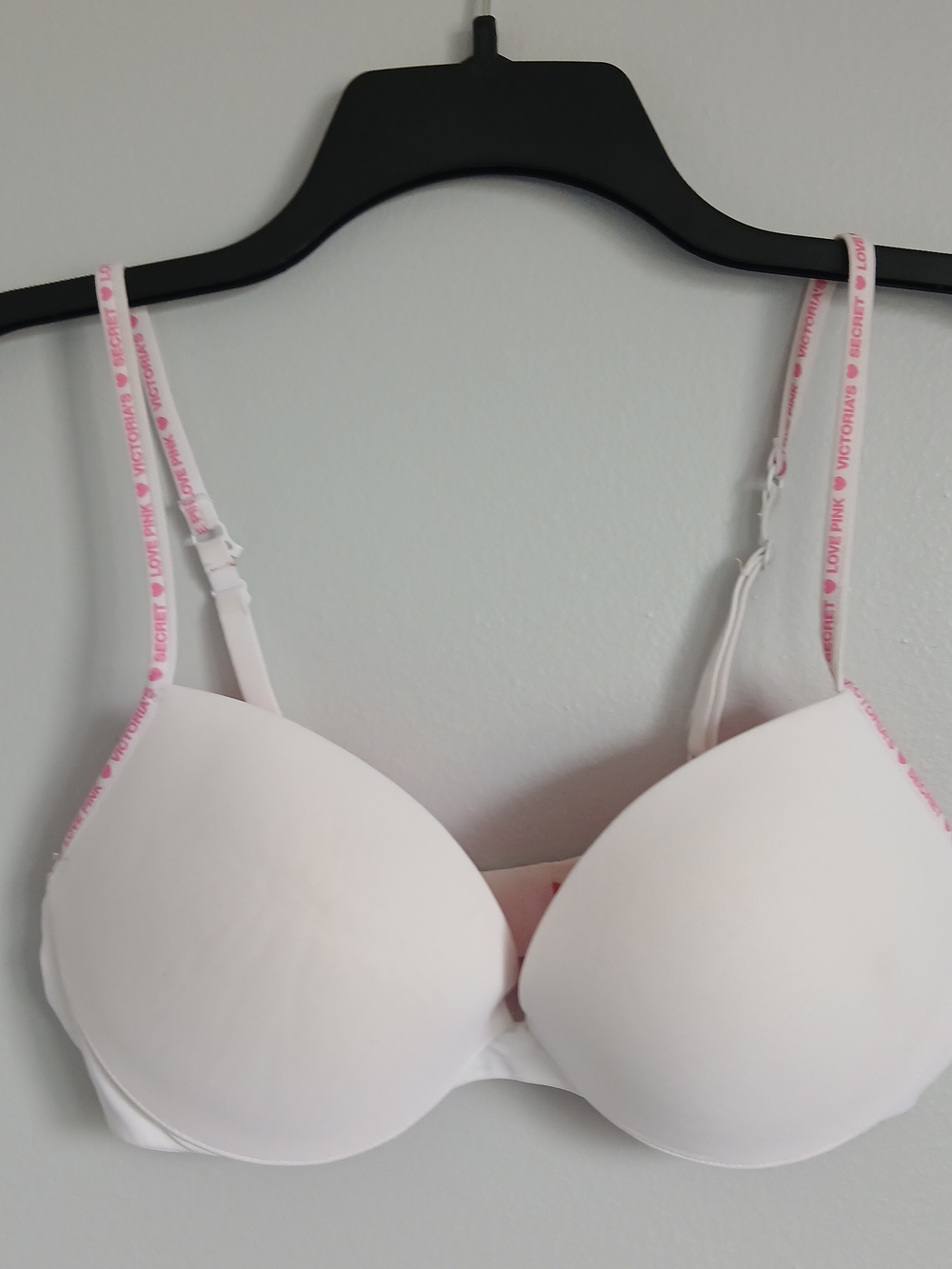 Victoria's Secret Light Pink T-Shirt Push Up Bra